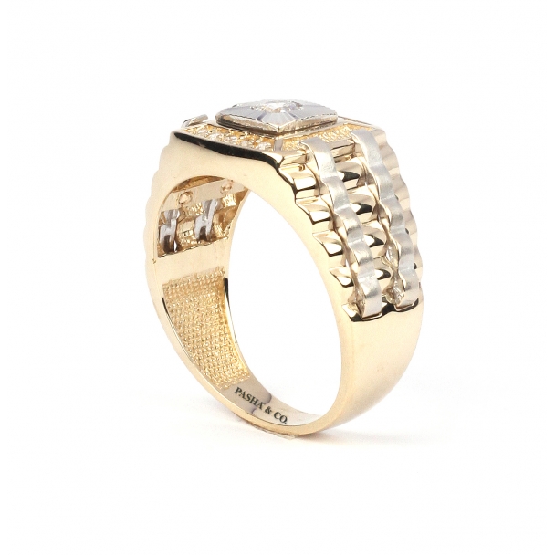 GENTS GOLD RING