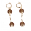 GOLD EARING WITH ZULTANITE STONE
